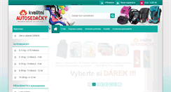 Desktop Screenshot of kvalitniautosedacky.cz